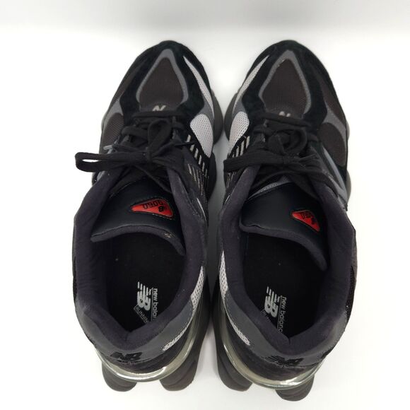 New Balance 9060 Shoes Men Size 13 Women 14.5 Black Castlerock Grey Running main image 7